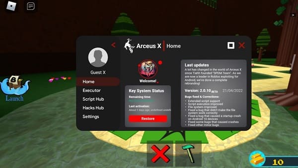 arceus x roblox apk