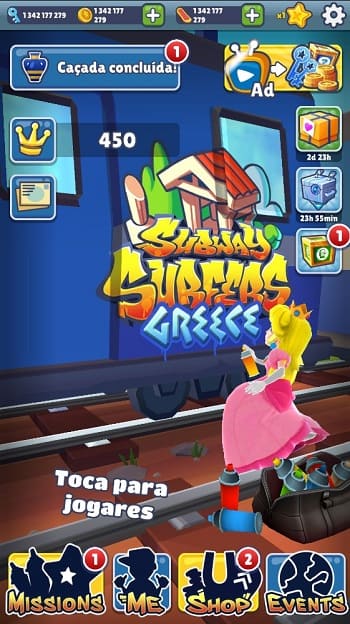 Subway Surfers All stars Cloud Game Play Online - BooBoo