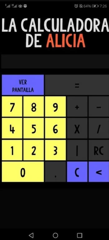 calculadora alicia mediafire