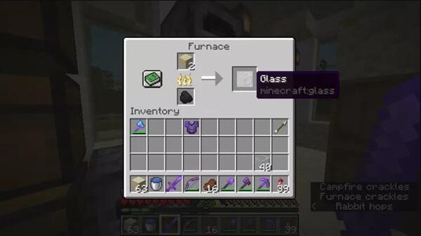 how to make glass in minecraft (4)