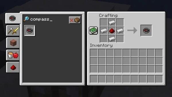 Craft a Compass in Minecraft1