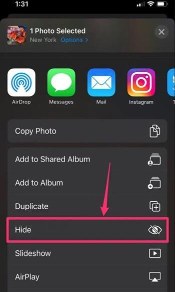 how to hide photos on iphone (2)