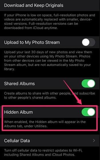 how to hide photos on iphone (5)