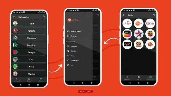 cricfy tv apk download
