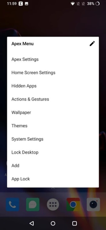 Apex Launcher 3