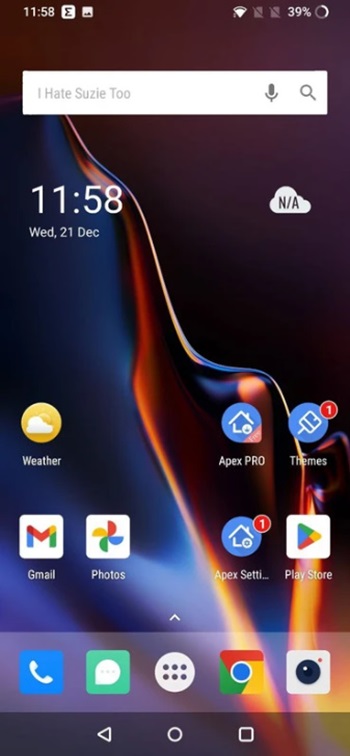 Apex Launcher 1