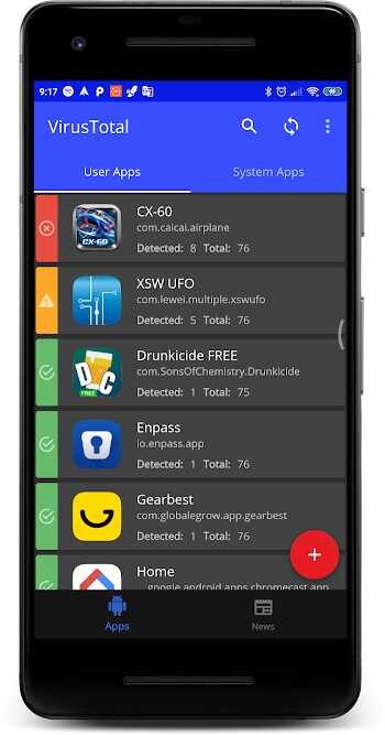 VirusTotal Mobile 2