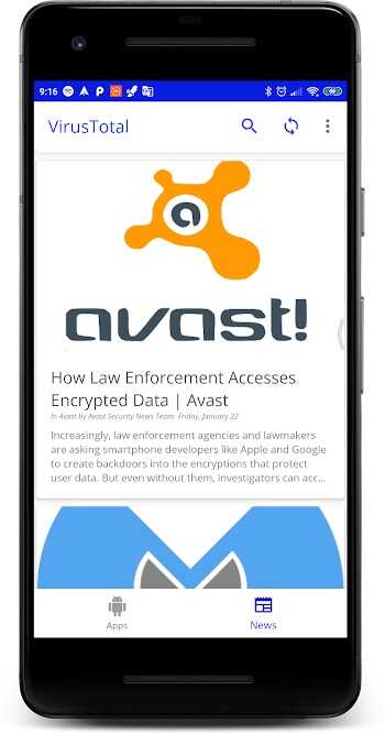 VirusTotal Mobile 4