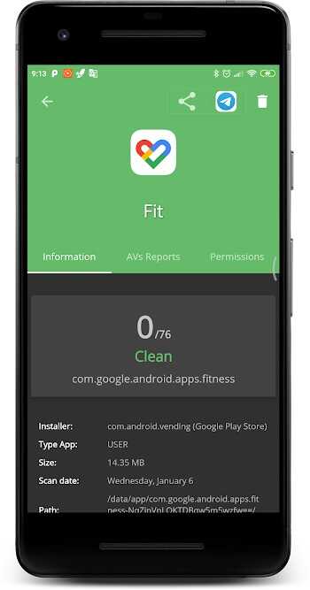 VirusTotal Mobile 5